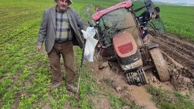 Kurtalan'da yağışlar tarım faaliyetlerini olumsuz etkiledi