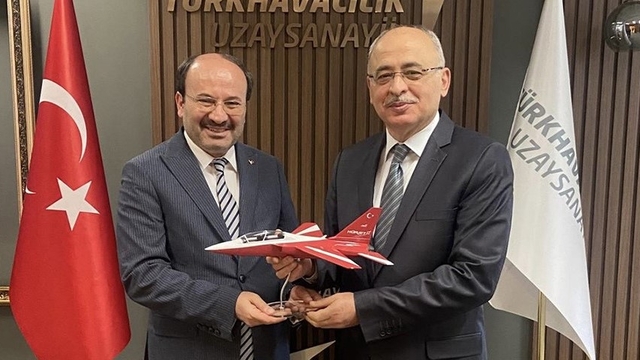 Rektör Çakmak'tan TUSAŞ'a ziyaret