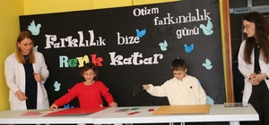 Of'ta Dünya Otizm Farkındalık Günü kutlandı