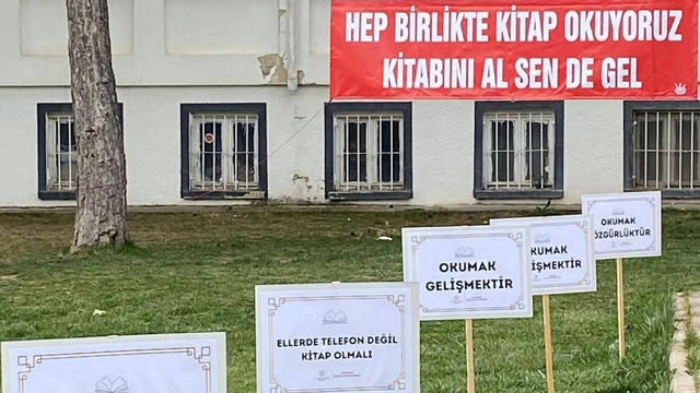 Seydişehir'de kitap okuma etkinliği düzenlendi