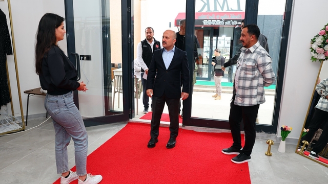 Vali Varol, esnaflarla bir araya geldi