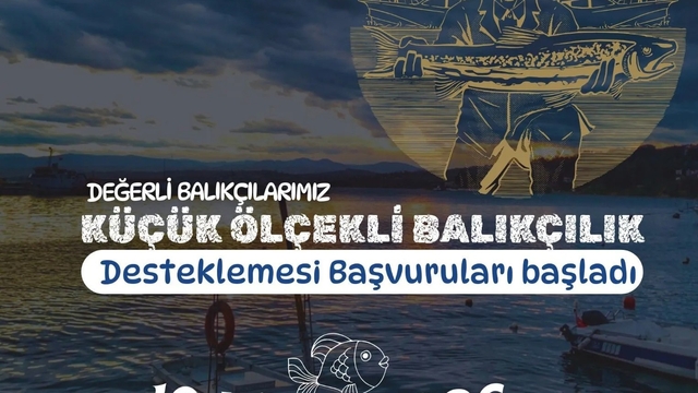 Sinop'ta balıkçılık desteği başvuruları için son çağrı