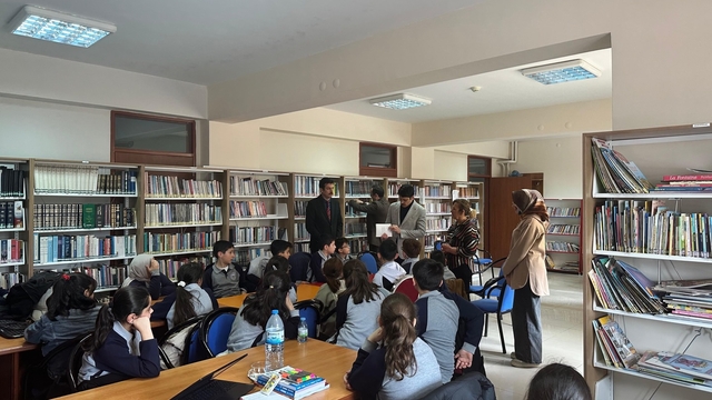 Ulaş'ta Kütüphaneler Haftası dolayısıyla program düzenlendi