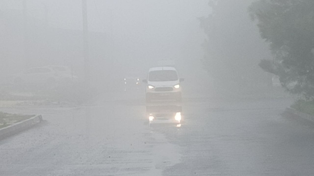 Şanlıurfa'da yoğun sis etkili oldu