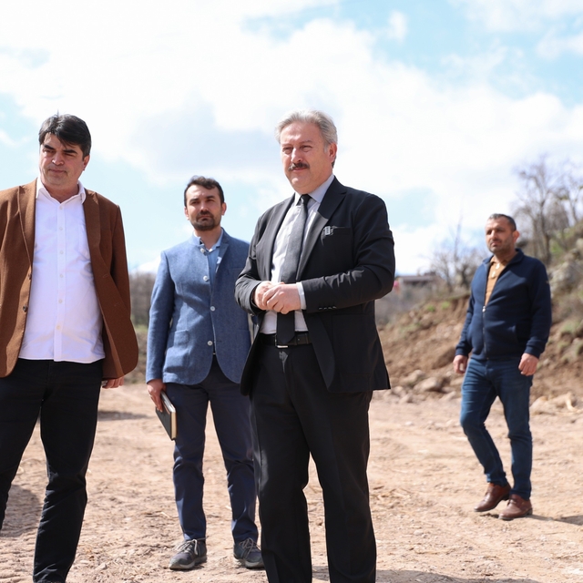 Melikgazi'nin ulaşımda yeni güzergahı için çalışmalar başladı