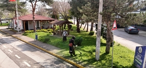 Kartepe'de yeşil alanlarda bakım ve temizlik çalışmaları sürüyor