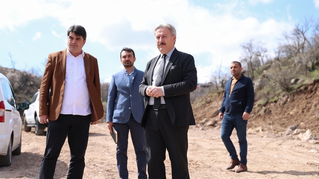 Melikgazi'nin ulaşımda yeni güzergahı için çalışmalar başladı