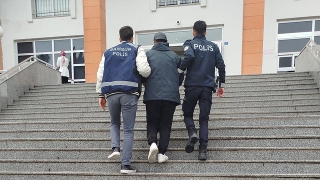 Samsun'da "kasten orman yakma" suçundan aranan hükümlü yakalandı