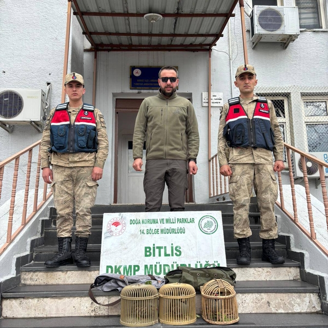 Bitlis'te yasa dışı av yapan 2 kişiye ceza kesildi