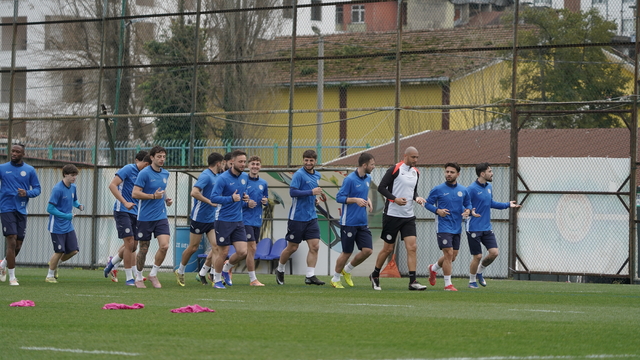 Çaykur Rizespor, Fatih Karagümrük maçının hazırlıklarına devam etti