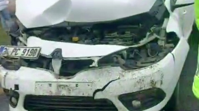 Diyarbakır'da cenaze konvoyunda kaza: 4 yaralı