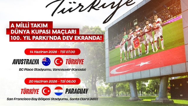 Malatya'da Dünya Kupası heyecanı bu kez açık havada yaşanacak