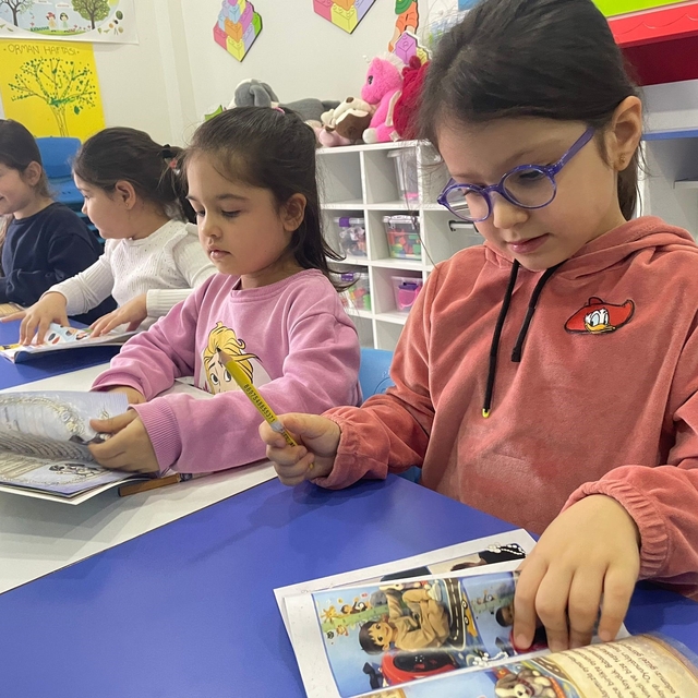 Minik kalplerden Kütüphaneler Haftası'na örnek proje