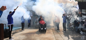 Boccia şampiyonlarına kutlama