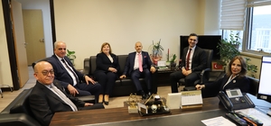 KUTSO Heyeti, Tarım Havzaları Daire Başkanı Dr. Emre Yeniay'ı ziyaret etti