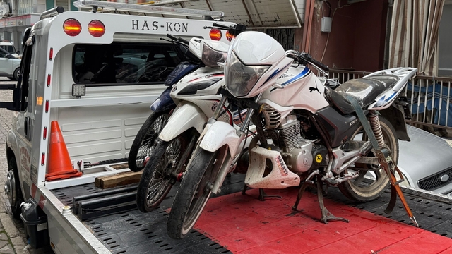 Manisa'da kuralsız motosikletlere ağır darbe: 196 bin TL ceza