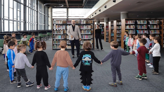 NEÜ Ahmet Keleşoğlu Kütüphanesi kapılarını geleceğin okurlarına açtı