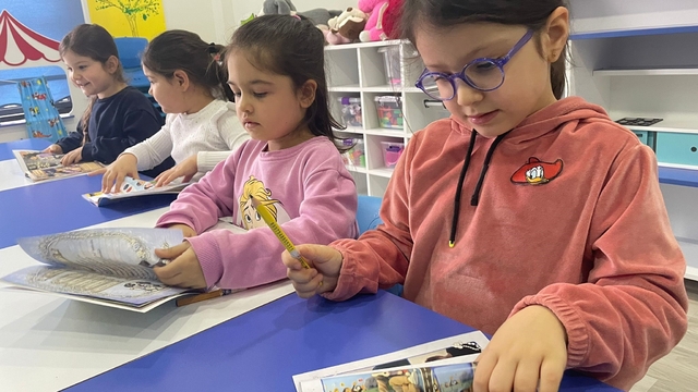 Minik kalplerden Kütüphaneler Haftası'na örnek proje