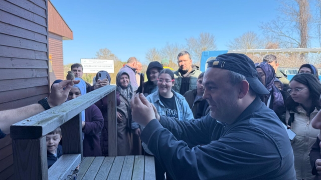 Kızılırmak Deltası Kuş Cenneti'nde "Otizm farkındalık etkinliği" düzenlendi