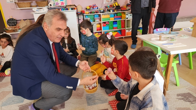 Suluova'da "Masal Kürsüsünde Yöneticiler Projesi" etkinliği yapıldı