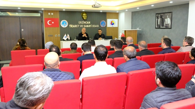 Erzincan'da dayanıklı tüketim malları sektörüne yönelik istişare toplantısı