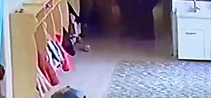 Boğazına yemek kaçan öğretmenin yardımına meslektaşı koştu