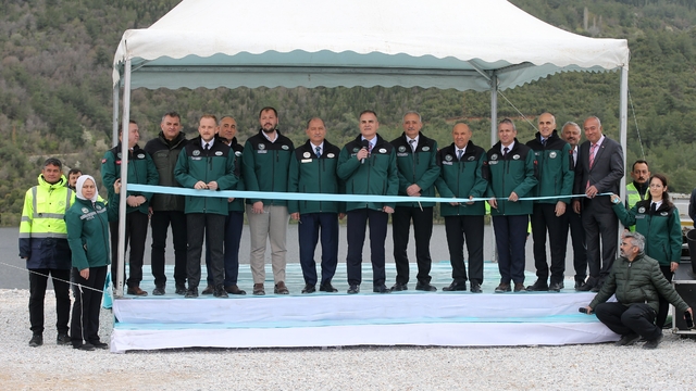 Girme Barajı hizmete alındı