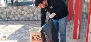 Pursaklar'da atık ilaçlar çevreye zarar vermeden toplanıyor