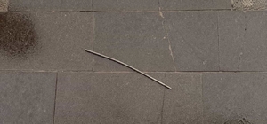 Elazığ’da kafasına demir çubuk düşen şahıs yaralandı