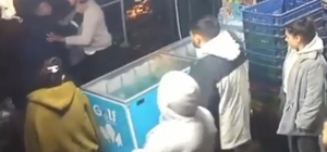 Tekirdağ'da bakkal dükkanında bıçaklı kavga kamerada; 1 ölü