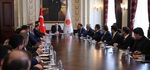 Adalet Bakanı Gürlek, Nevşehirli iş insanlarını kabul etti