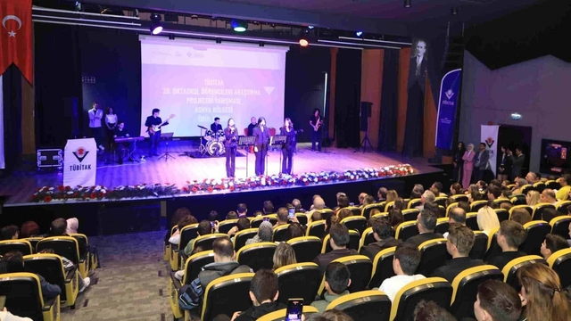 Antalya'da "TÜBİTAK Ortaokul Öğrencileri Araştırma Projeleri Yarışması" düzenlendi