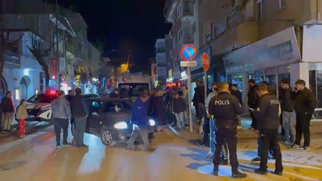 Otomobil ile motosiklet çarpıştı: 1 yaralı