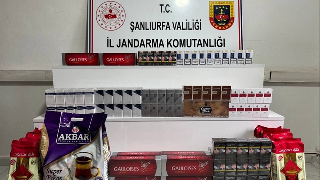 Şanlıurfa'da kaçakçılık operasyonunda 25 şüpheli hakkında adli işlem yapıldı