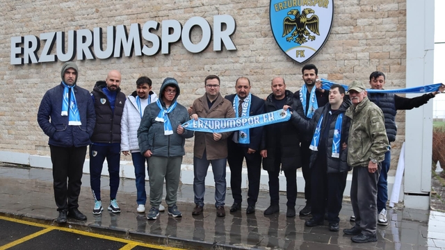 Erzurumspor'a anlamlı destek