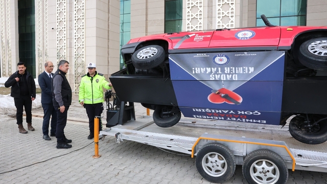 Simülasyon aracıyla emniyet kemeri kullanımının önemi anlatılacak