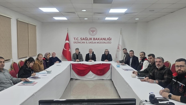 Erzincan'da iş sağlığı ve güvenliği kurul toplantısı yapıldı