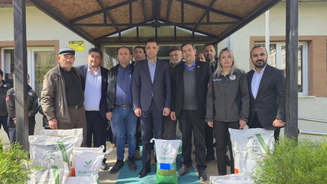 Bilecik'te çiftçilere tohum desteği sağlandı