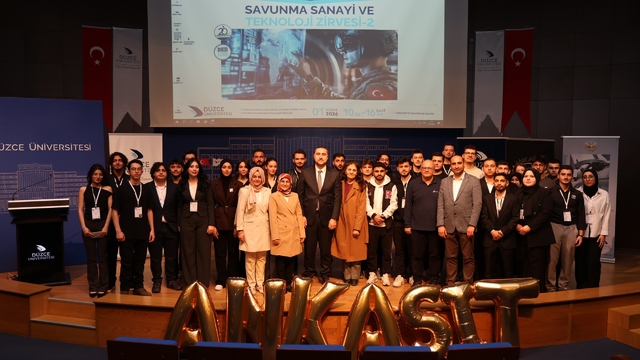 Düzce Üniversitesi'nde savunma sanayi ve teknoloji zirvesi
