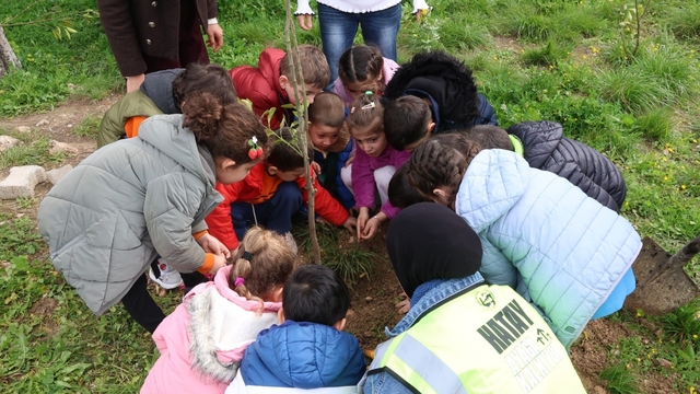 HBB'den çevre bilinci için fidan dikim etkinliği