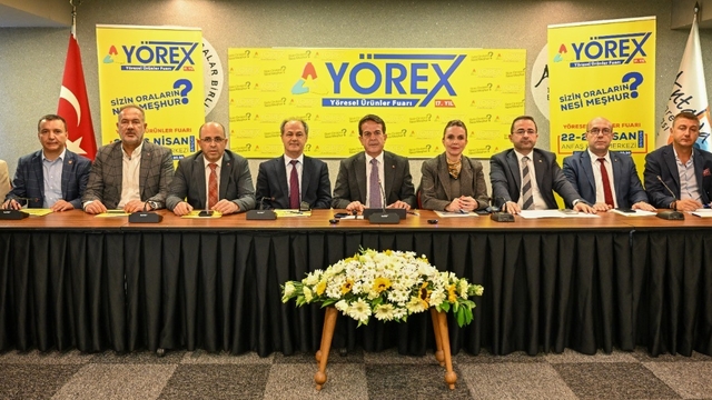 ATB Başkanı Çandır: "Yerel miras ticarete dönüşüyor"
YÖREX, 5 bini aşkın katılımcı ve 2,5 milyondan fazla ziyaretçiyi buluşturdu