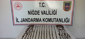 Niğde Bor’da tarihi eser operasyonu: 290 adet eser ele geçirildi