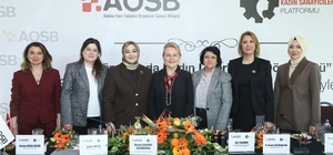 AOSB'de iş dünyasinda kadin liderliğinin dönüşümü konuşuldu AOSB'de Kadın Sanayiciler Platformu, Demet Sabancı Çetindoğan'ı konuk etti