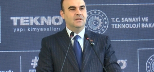 Bakan Kacır: Kimya sektöründe 935 milyar lira nitelikli yatırımın önünü açtık