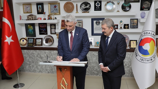 Bakan Bolat, Van TSO'da müjdeyi verdi