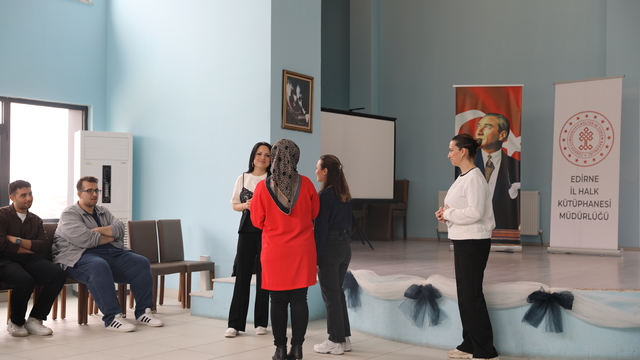 Edirne'de "Yaratıcı Drama ile Kitap" etkinliği düzenlendi