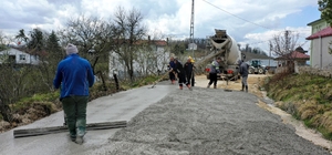 Ordu’da beton yol seferberliği sürüyor