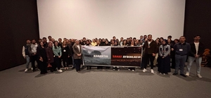 Üniversite öğrencilerinden barış temalı sosyal sorumluluk projesi