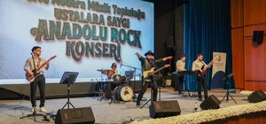 OMÜ’de "Ustalara Saygı Anadolu Rock Konseri"