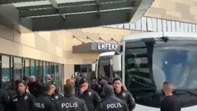 Bozbey, adliyeye sevk edilmeden sağlık raporu için hastaneye götürüldü